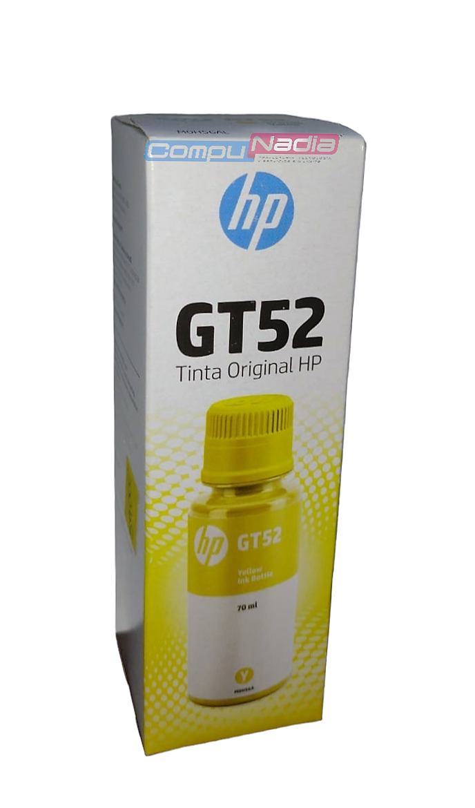 TINTA HP GT52 AMARILLA ORIGINAL