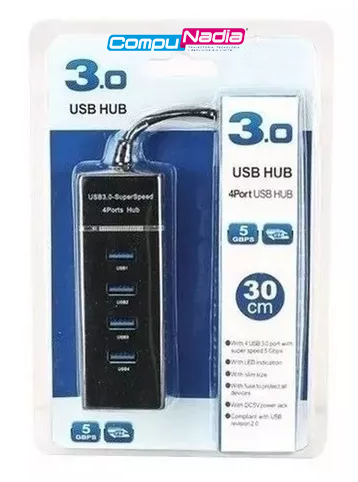 HUB USB 3.0 30 CENTIMETROS
