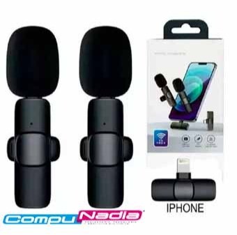 MICROFONO DOBLE CON SOLAPA INALAMBRICO