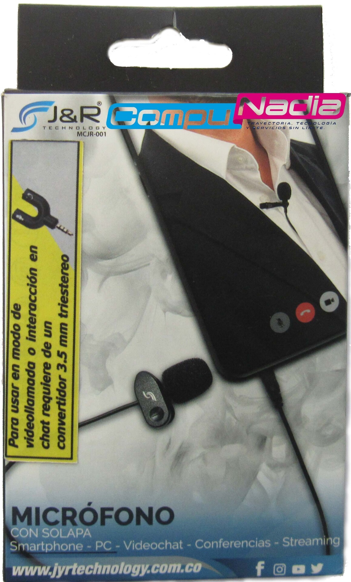 MICRÓFONO CON SOLAPA JYR