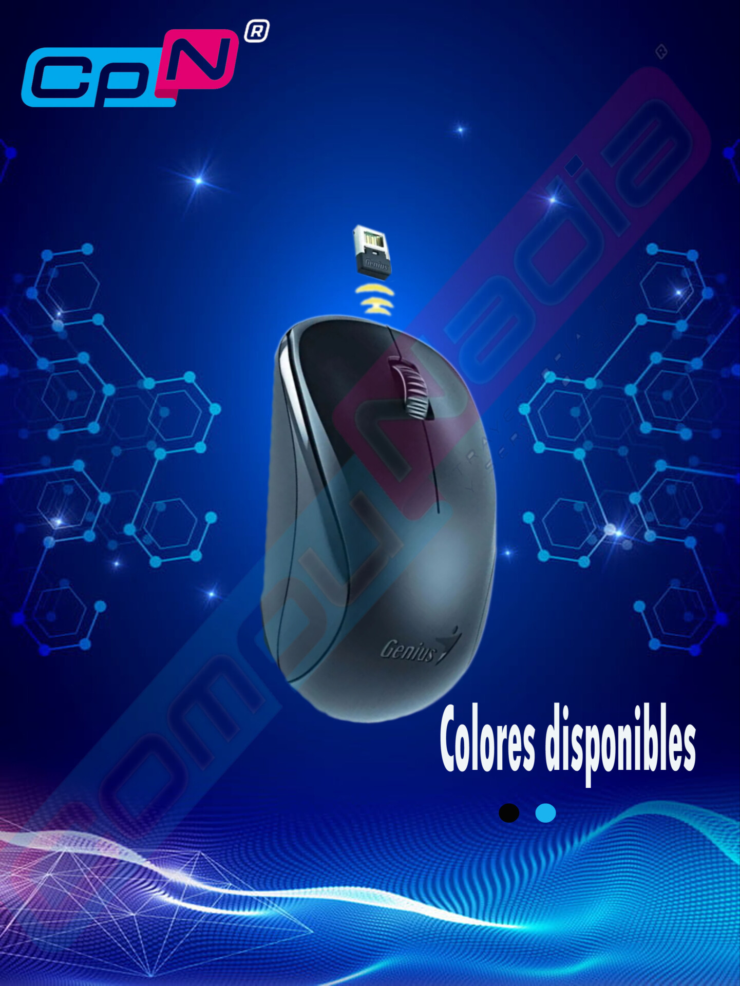 Mouse Optico Genius NX7000X