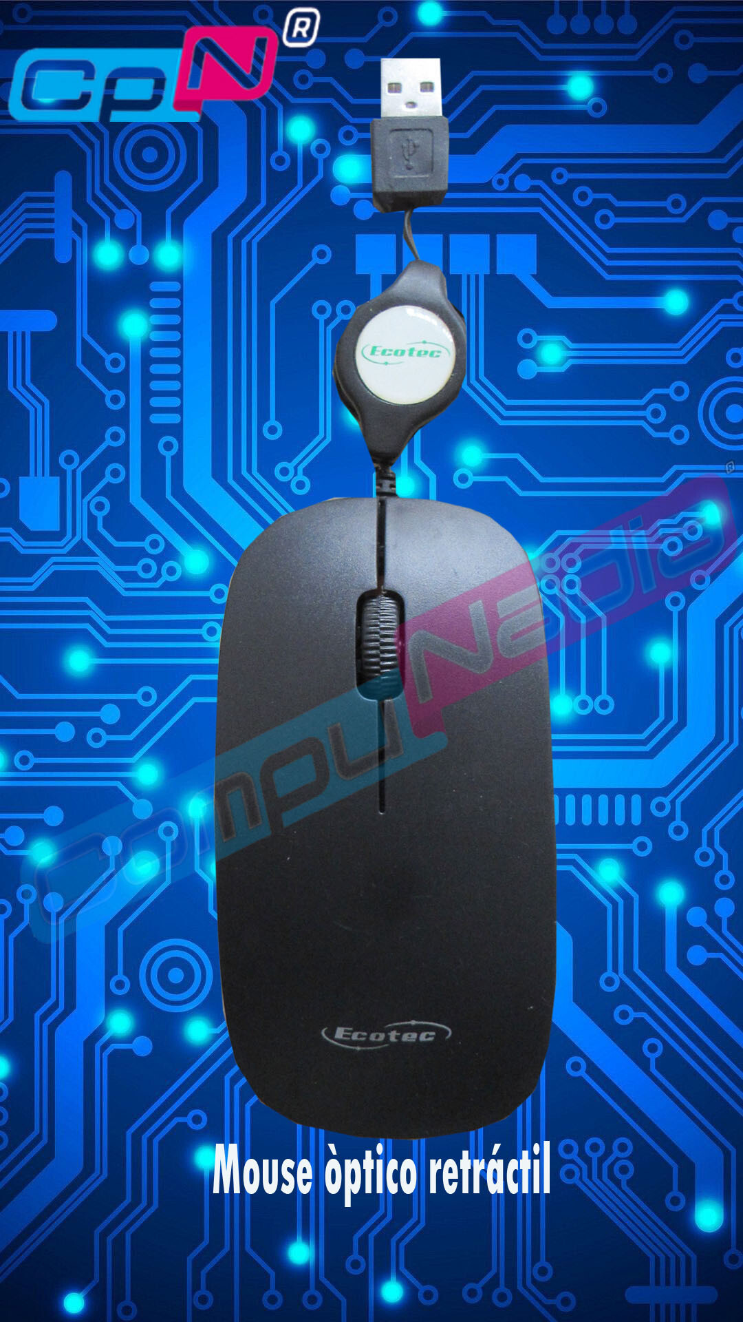 MOUSE RETRACTIL ECOTEC