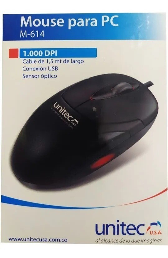 MOUSE USB M-614 UNITEC