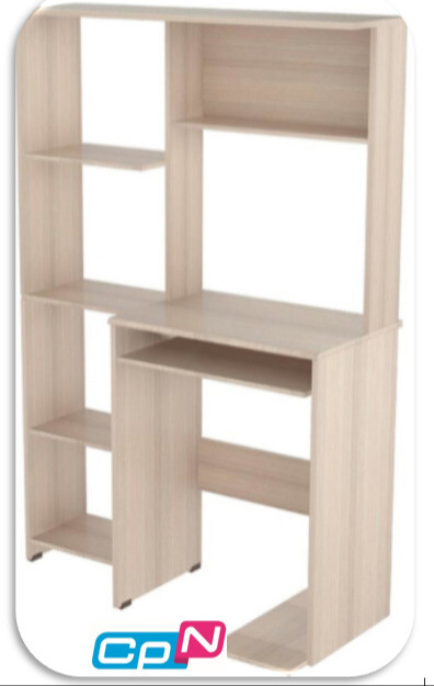 MUEBLE DE COMPUTO CON BIBLIOTECA