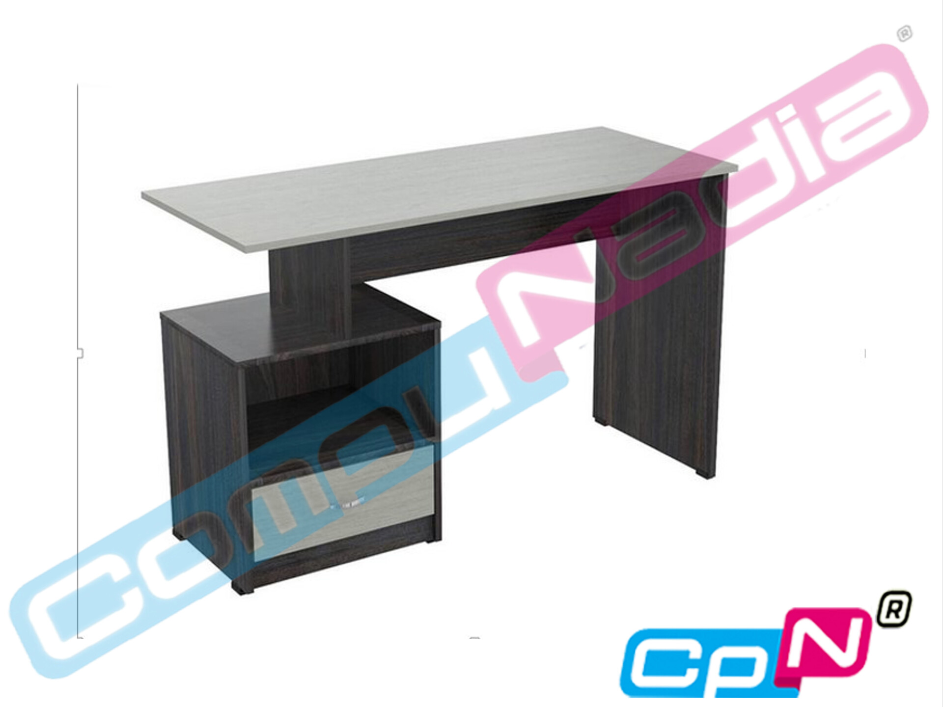 ESCRITORIO ELEGANTE  DOS TONOS