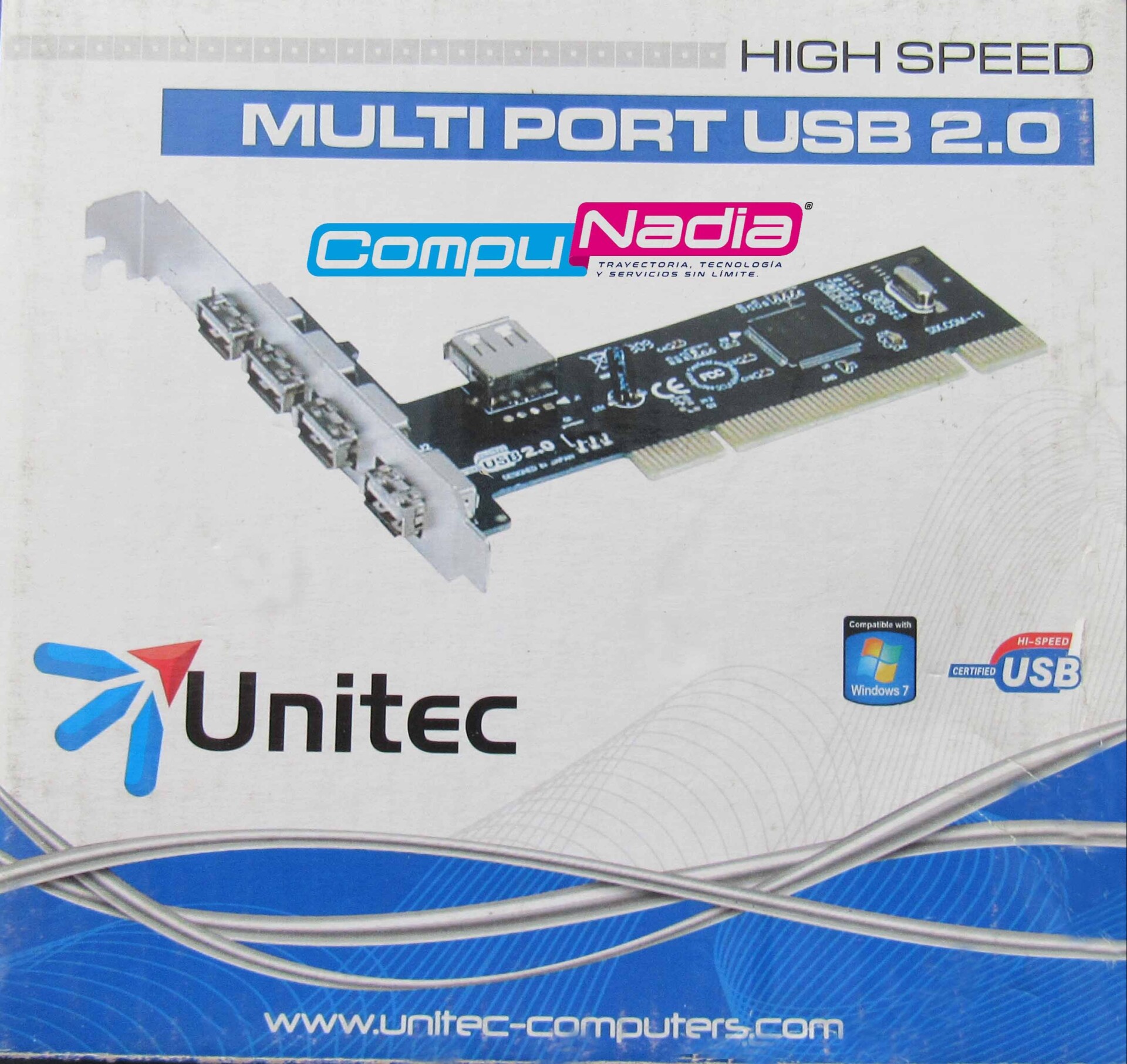 MULTIPUERTO USB 2.0 UNITEC U4040 UNITEC