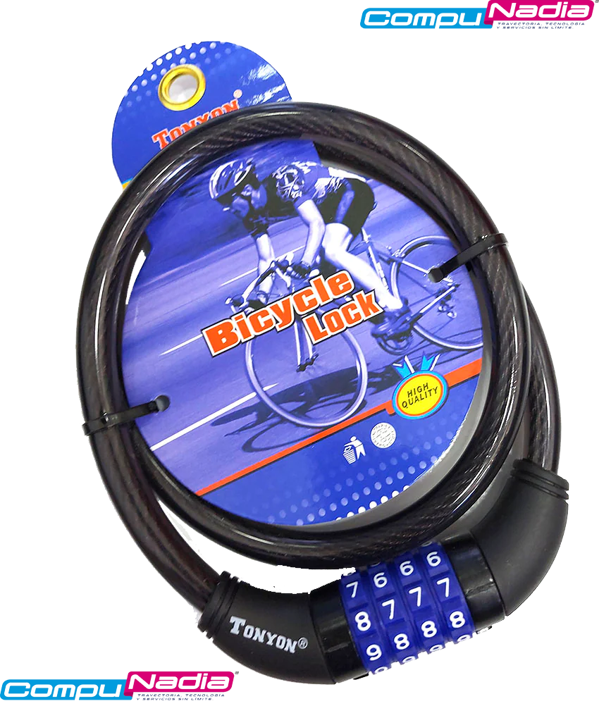 CABLE DE SEGURIDAD PARA MOTO Y BICICLETA