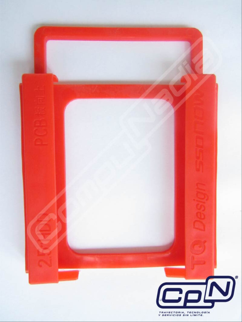 PORTA DISCO DURO PASTA ROJA