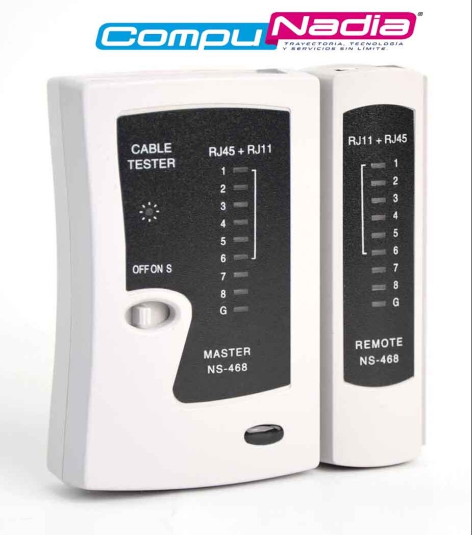 PROBADOR DE CABLES DE RED RJ45 Y RJ11 JALTECH