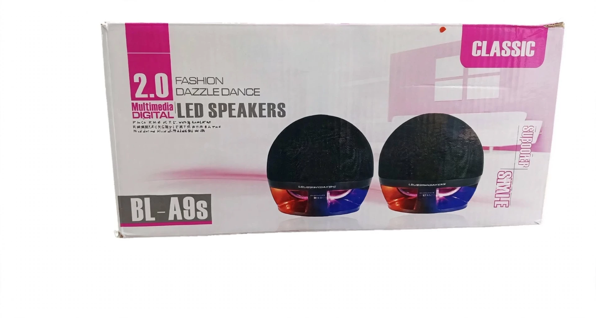 LED SPEAKERS MULTIMEDIA DIGITAL 2.0