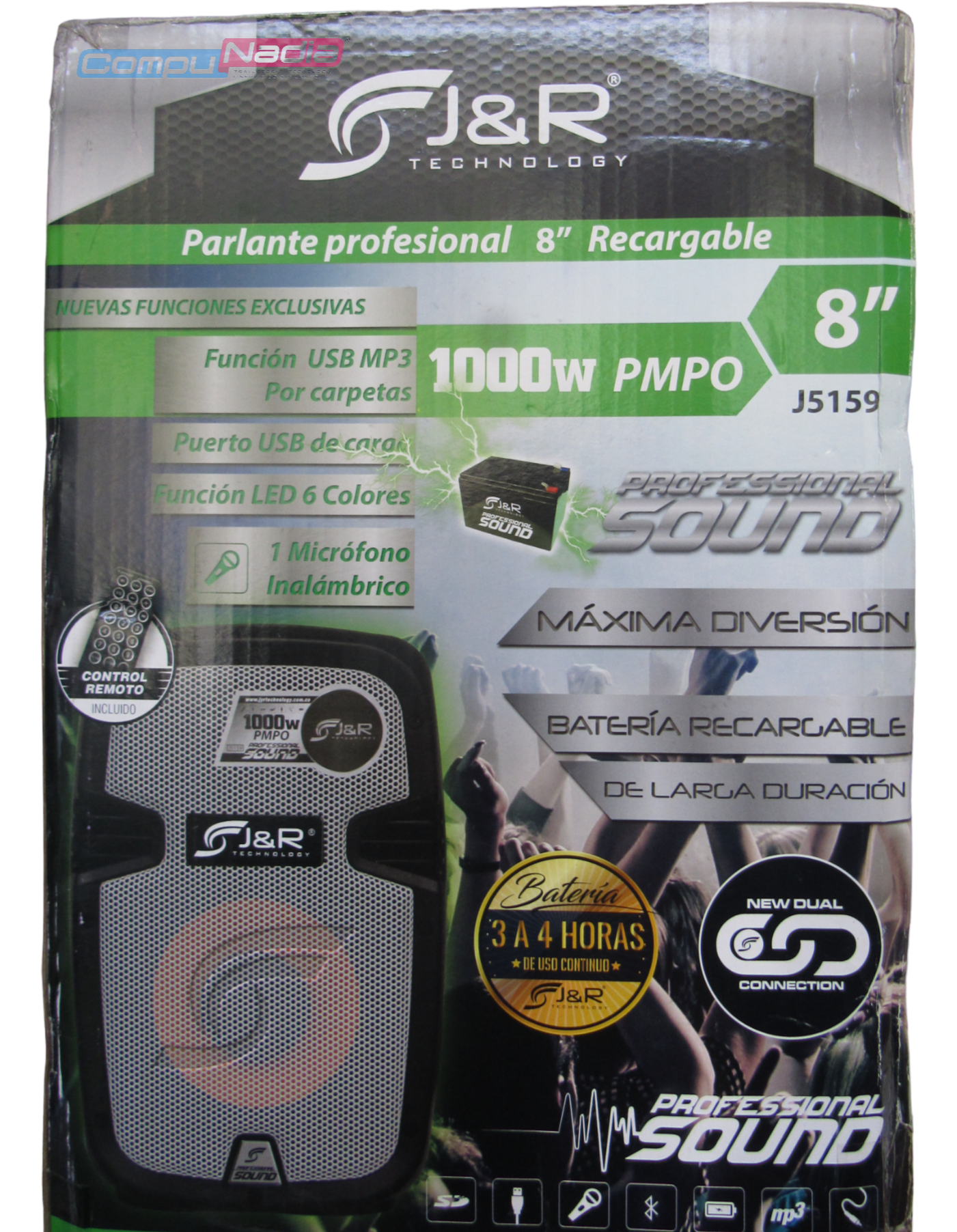 PARLANTE RECARGABLE JYR