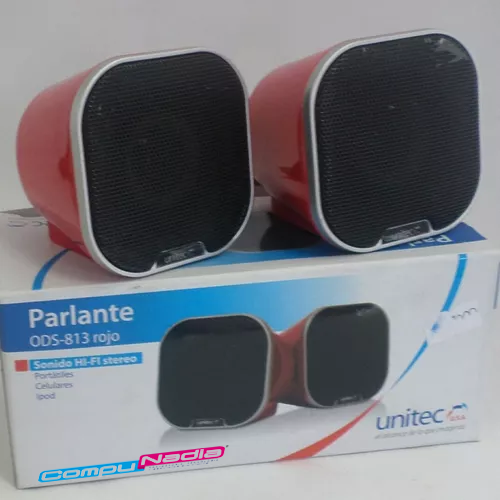 PARLANTE UNITEC ODS-813 ROJO
