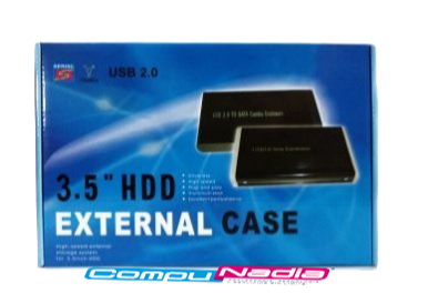 CAJA EXTERNA PARA DISCO DURO 3.5
