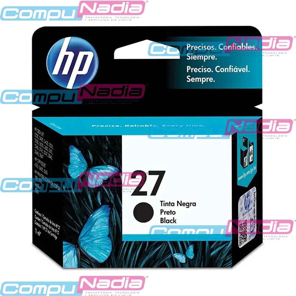 CARTUCHO ORIGINAL HP 27 NEGRO