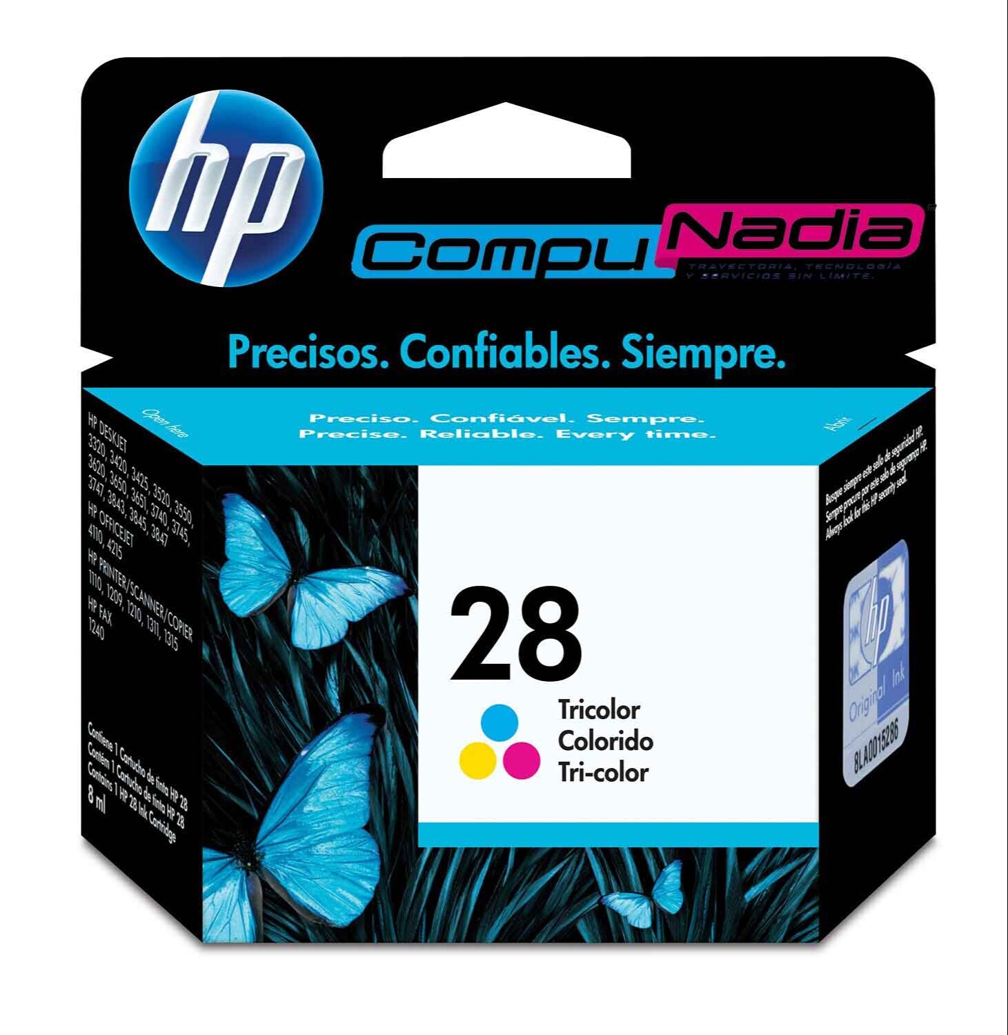 CARTUCHO ORIGINAL HP 28 TRICOLOR
