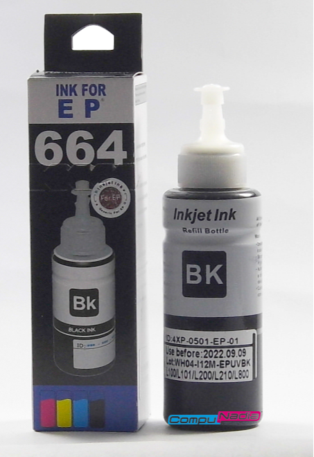 TINTA EPSON 664 NEGRA GENERICA