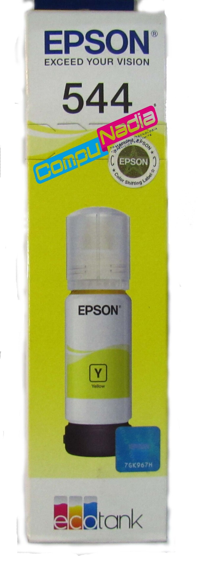 TINTA EPSON ORIGINAL AMARILLA 544
