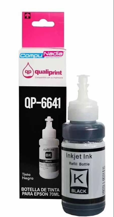 TINTA EPSON QP-6641 NEGRA GENERICA