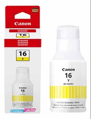 TINTA ORIGINAL CANON AMARILLA G1-16-Y