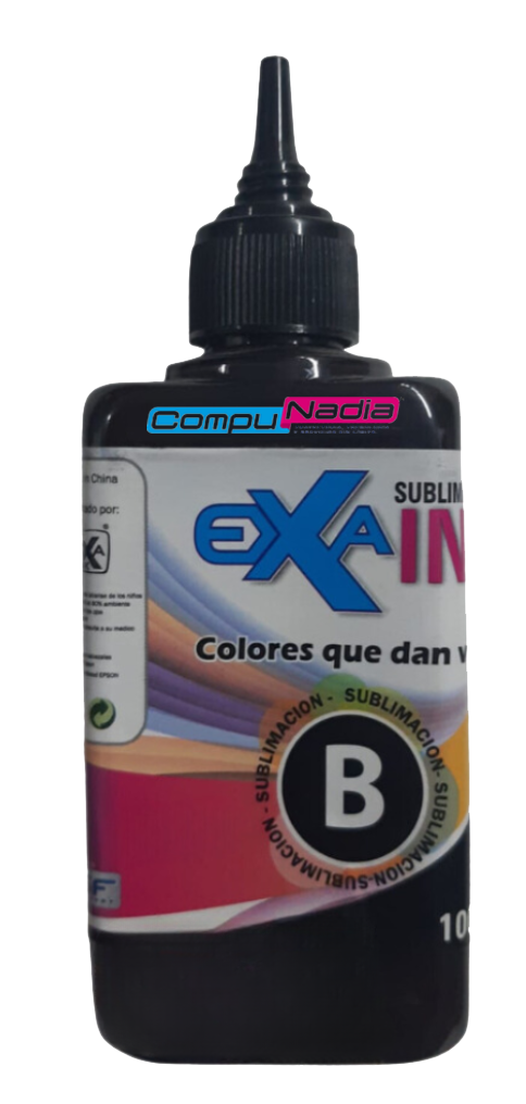 TINTA SUBLIMACIÓN NEGRA EXA